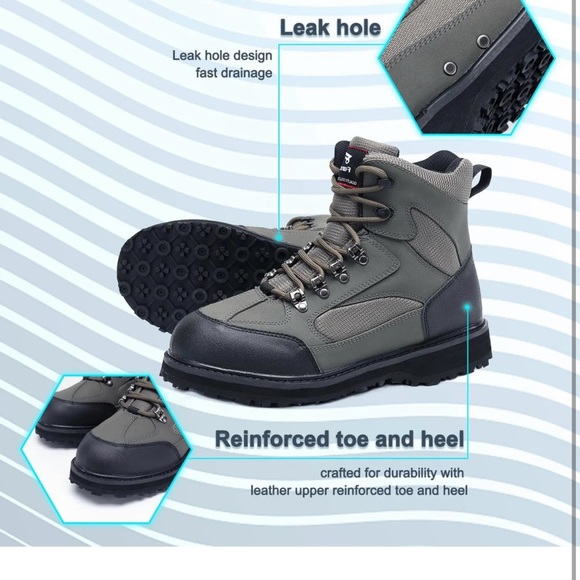 8Fans men’s fishing hunting shoes size 12 (44 ) - Picture 13 of 14